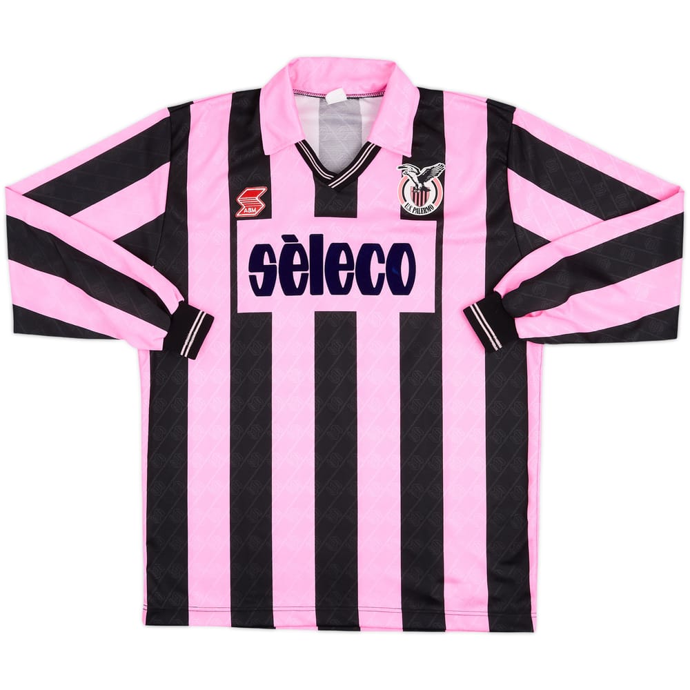 1991-92 Palermo Third L/S Shirt #10 - 9/10 - (XL)