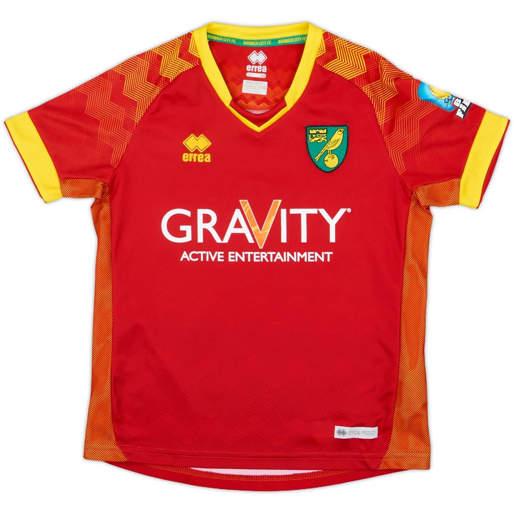 2019-20 Norwich Away Shirt - 10/10 - (L.Boys)