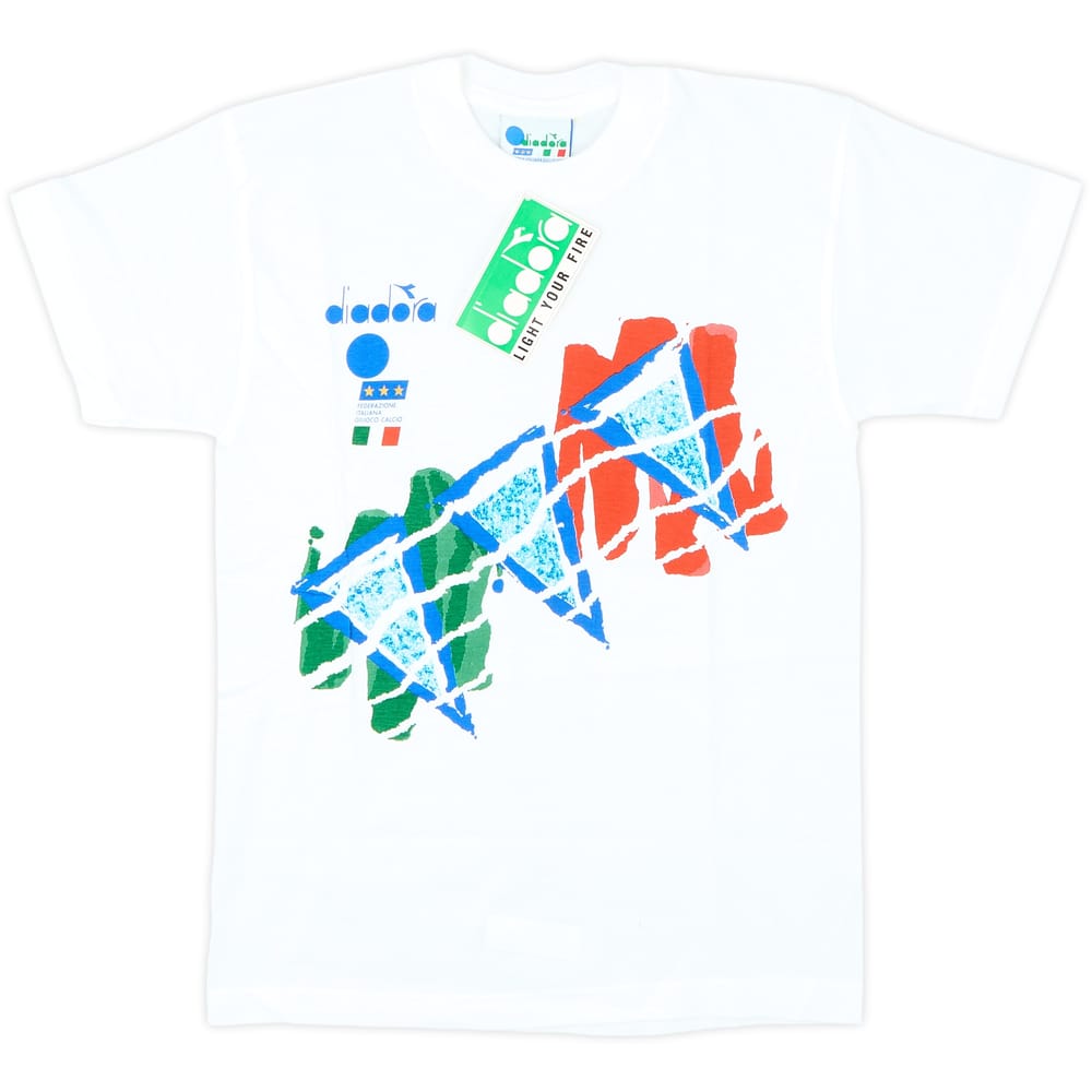 1994-95 Italy Diadora Cotton Tee (S.Boys)