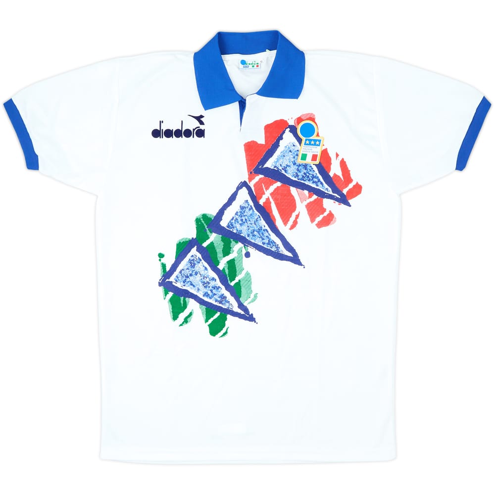 1994-95 Italy Diadora Training Shirt - 9/10 - (XL)