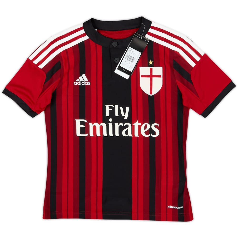2014-15 AC Milan Home Shirt (S.Boys)