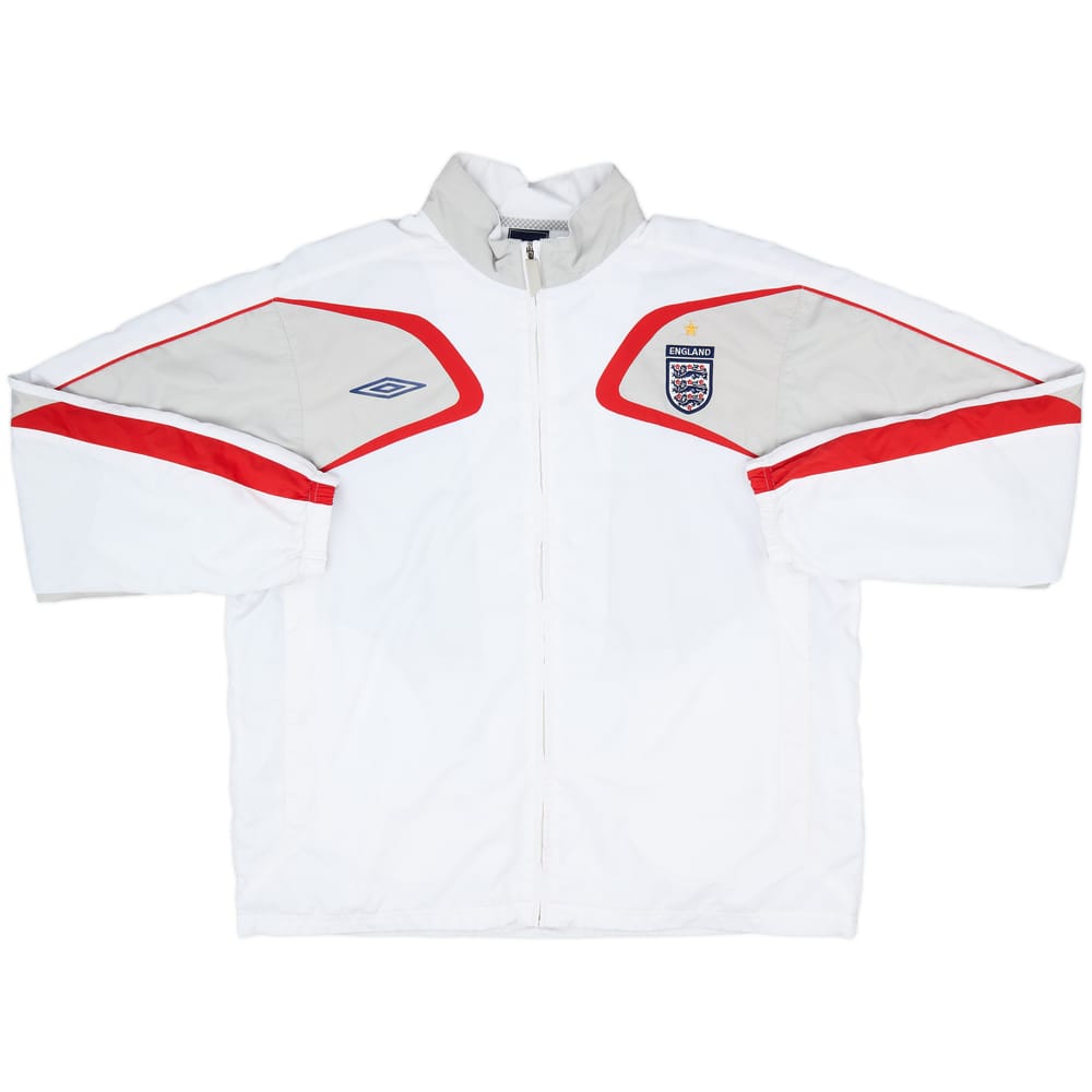 2006-08 England Umbro Track Jacket - 8/10 - (XL)