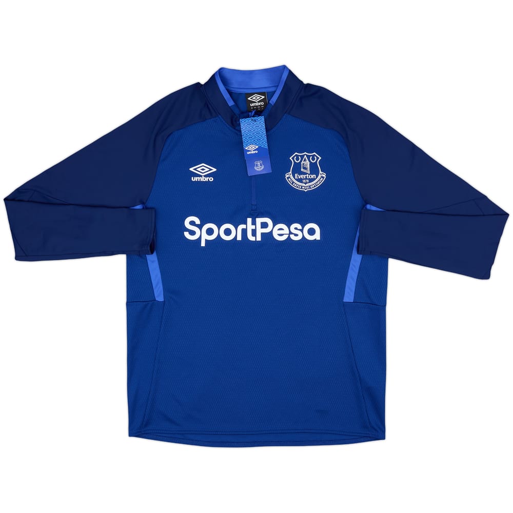 2019-20 Everton Umbro 1/4 Zip Training Top - 10/10 - (L)
