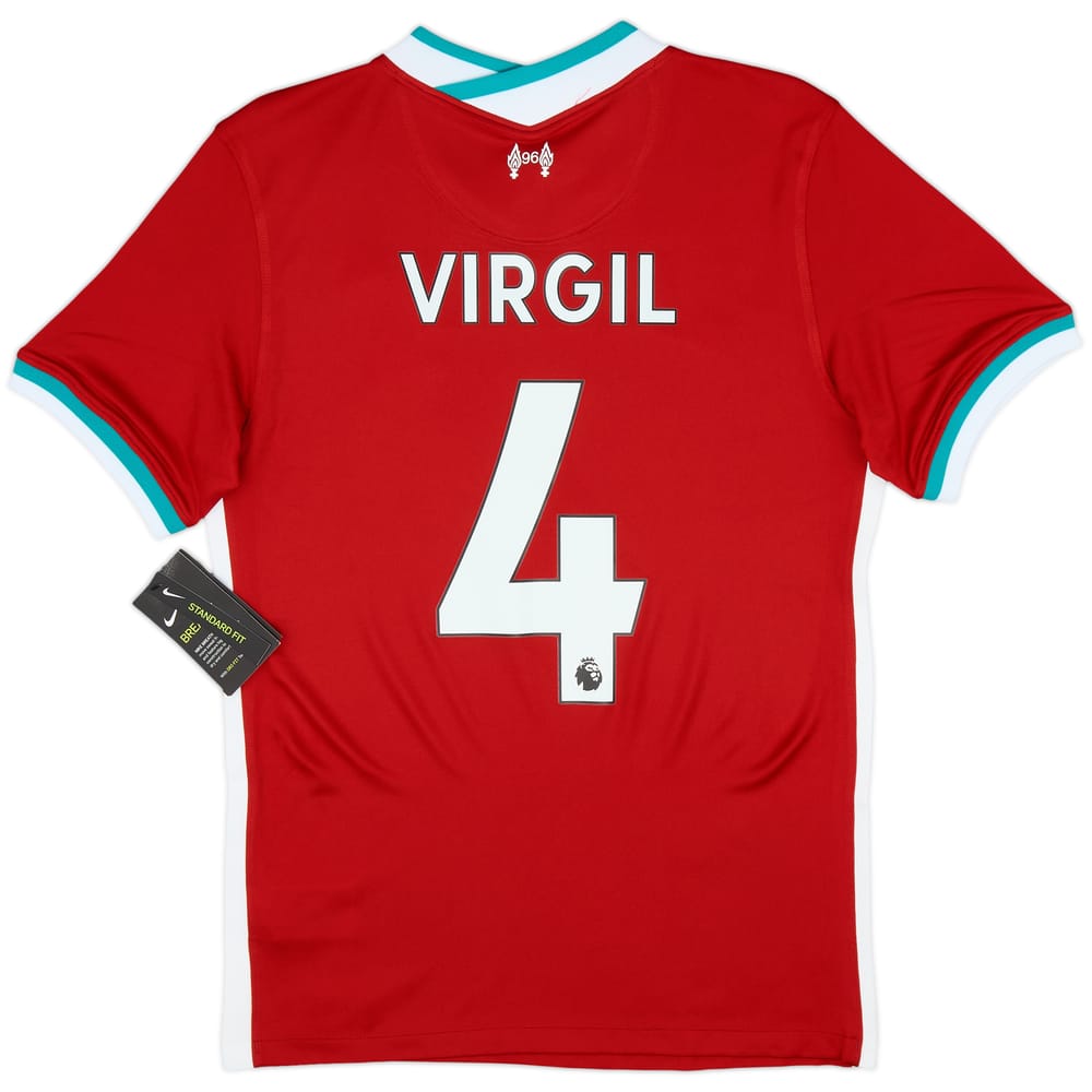 2020-21 Liverpool Home Shirt Virgil #4 (S)