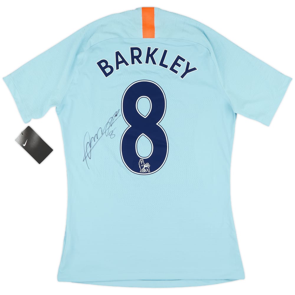 2018-19 Chelsea Signed Authentic Third Shirt Barkley #8 (M)