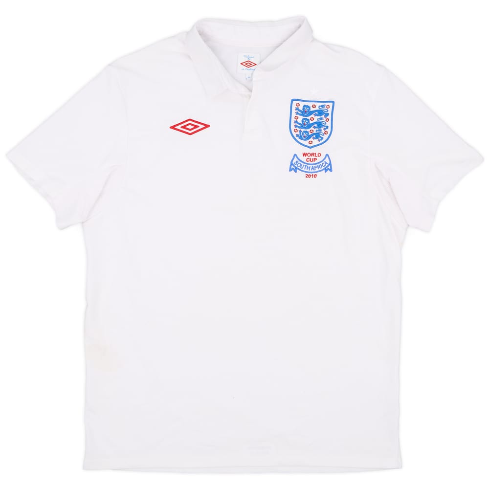 2009-10 England 'South Africa' Home Shirt - 7/10 - (L)