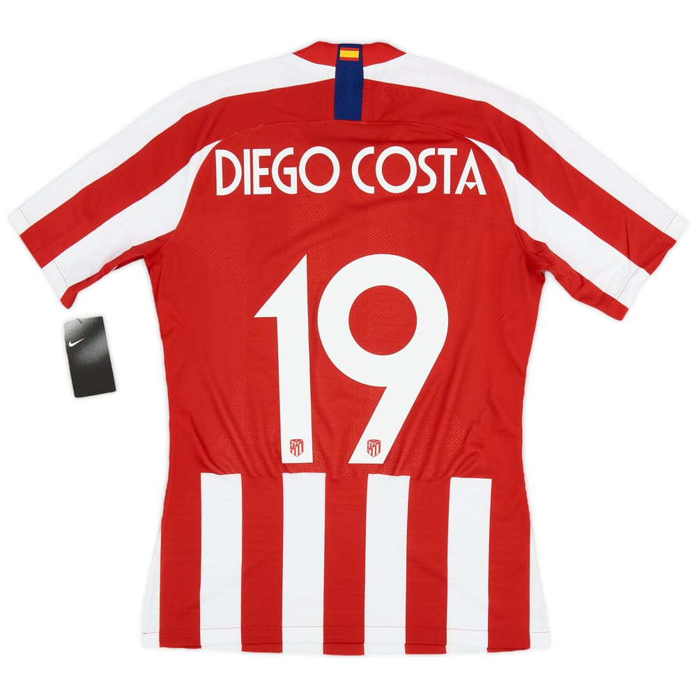 2019-20 Atletico Madrid Player Issue Vaporknit Domestic Home Shirt Diego Costa #19 (M)