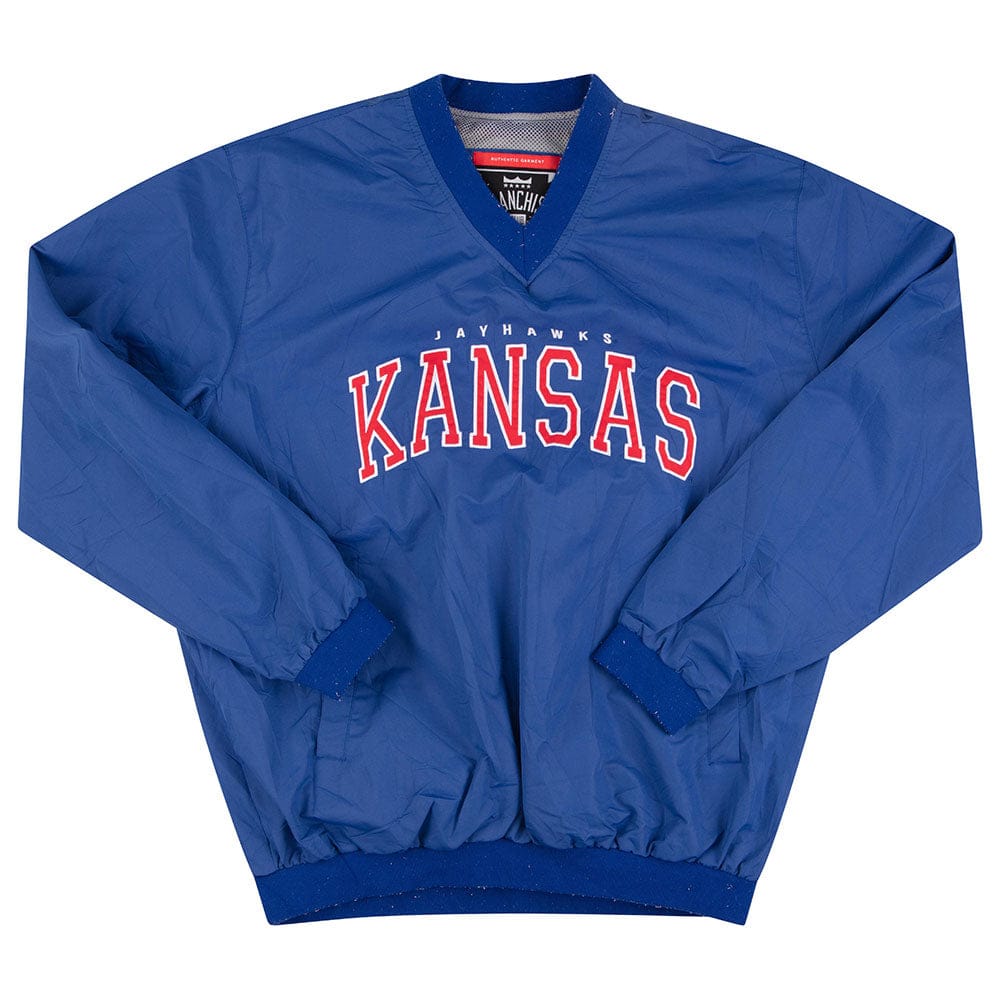 1990s Kansas Jayhawks Pullover Windbreaker Jacket M