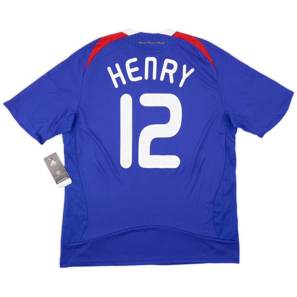 2007-08 France Home Shirt Henry #12 (L)