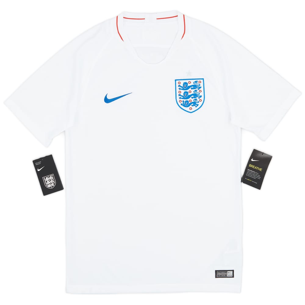 2018-19 England Home Shirt (S)