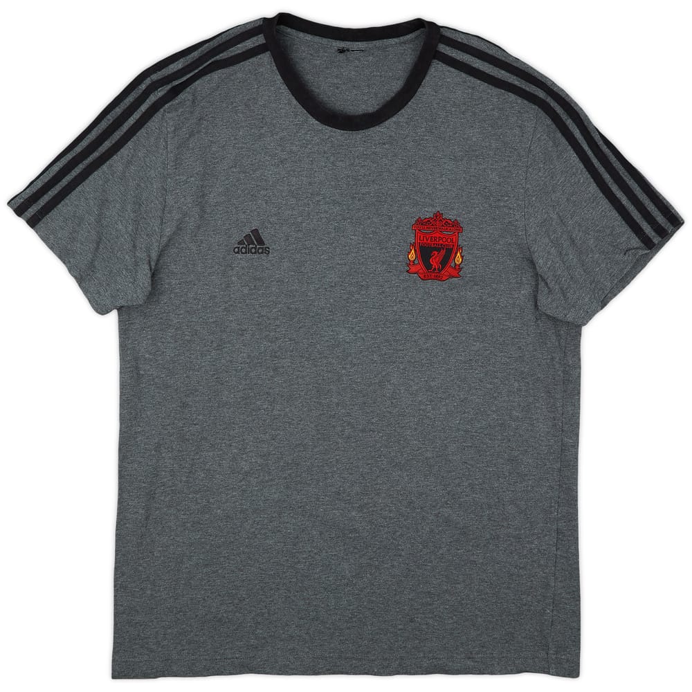 2011-12 Liverpool adidas Cotton Tee - 7/10 - (L)