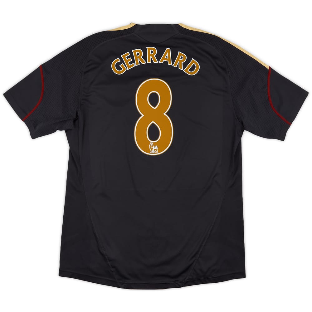 2009-10 Liverpool Away Shirt Gerrard #8 - 5/10 - (XL)