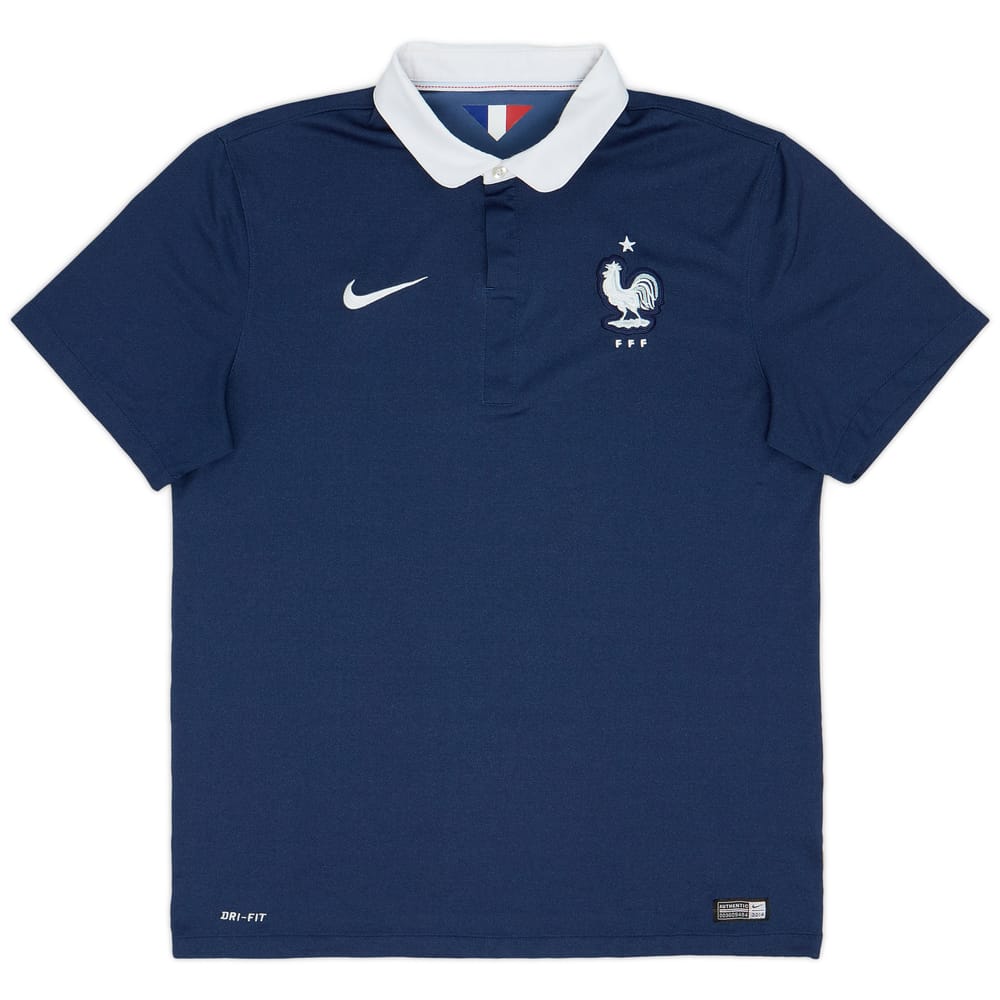 2014-15 France Home Shirt - 9/10 - (L)