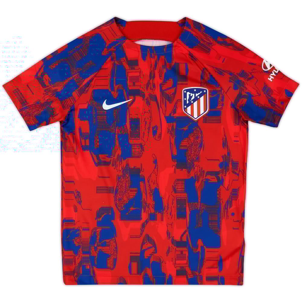 2023-24 Atletico Madrid Nike Pre-Match Shirt (M.Kids)