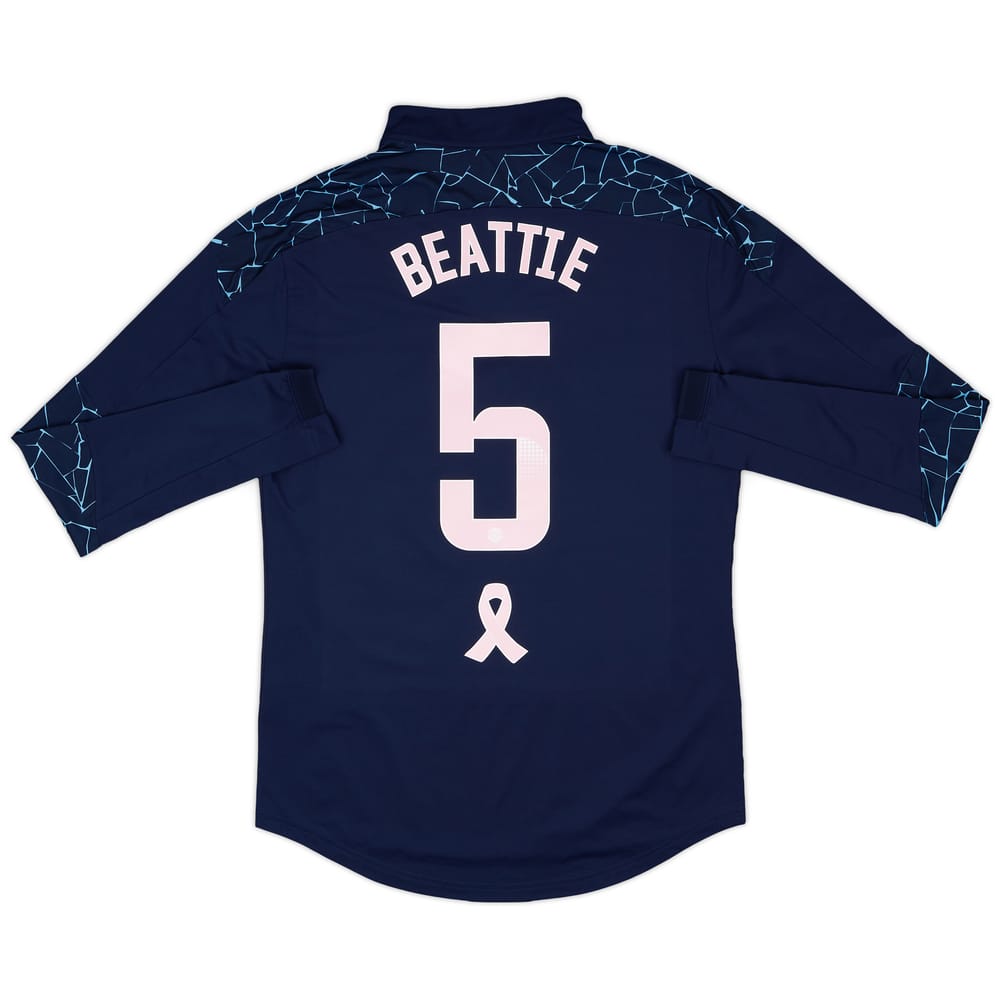 2020-21 Manchester City Player Issue Training Top Beattie #5 - 9/10 - (M)