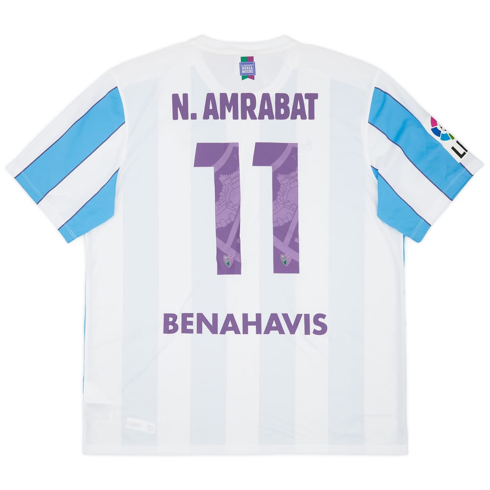 2015-16 Malaga Home Shirt N.Amrabat #11 (XL)