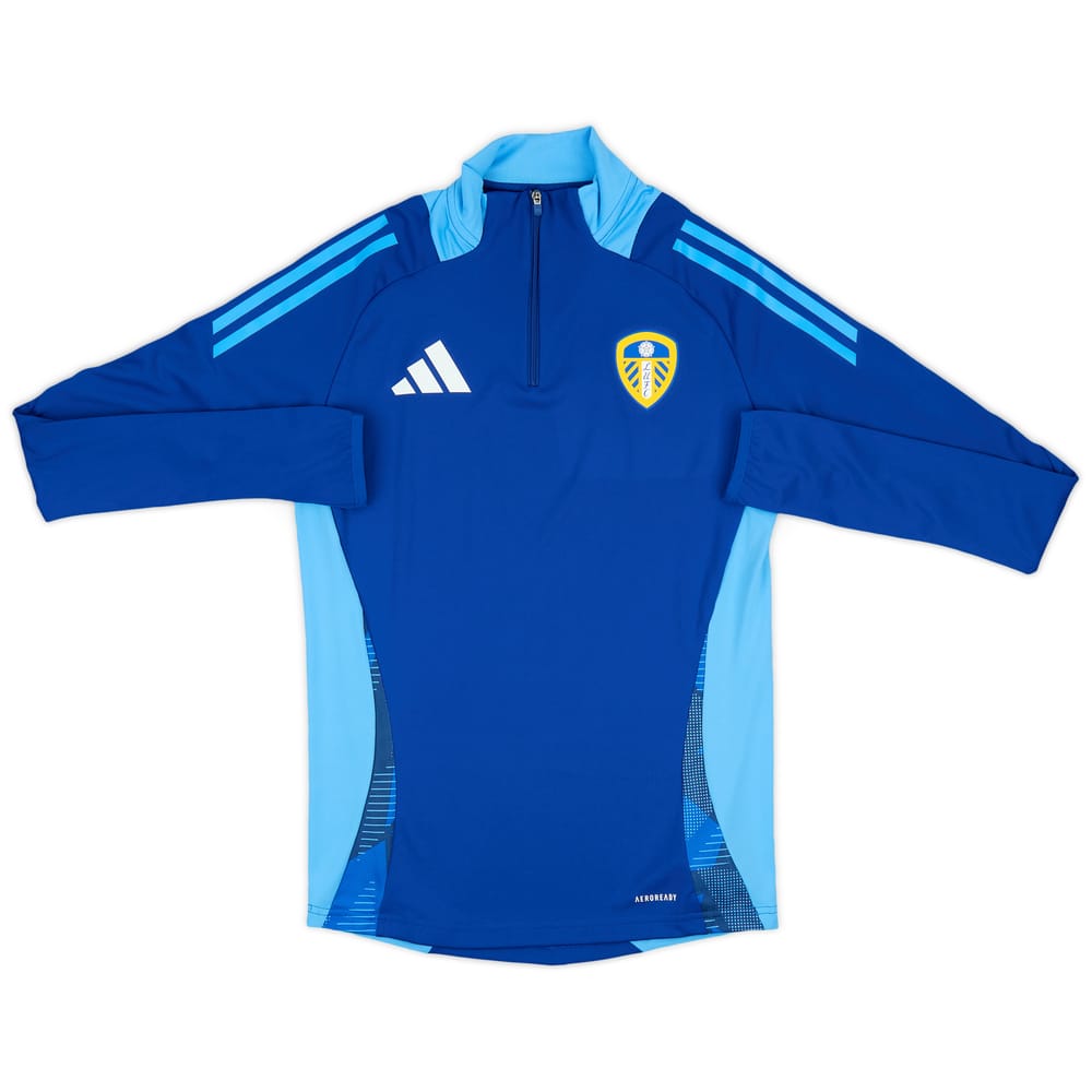 2024-25 Leeds United adidas 1/4 Zip Training Top (XS)