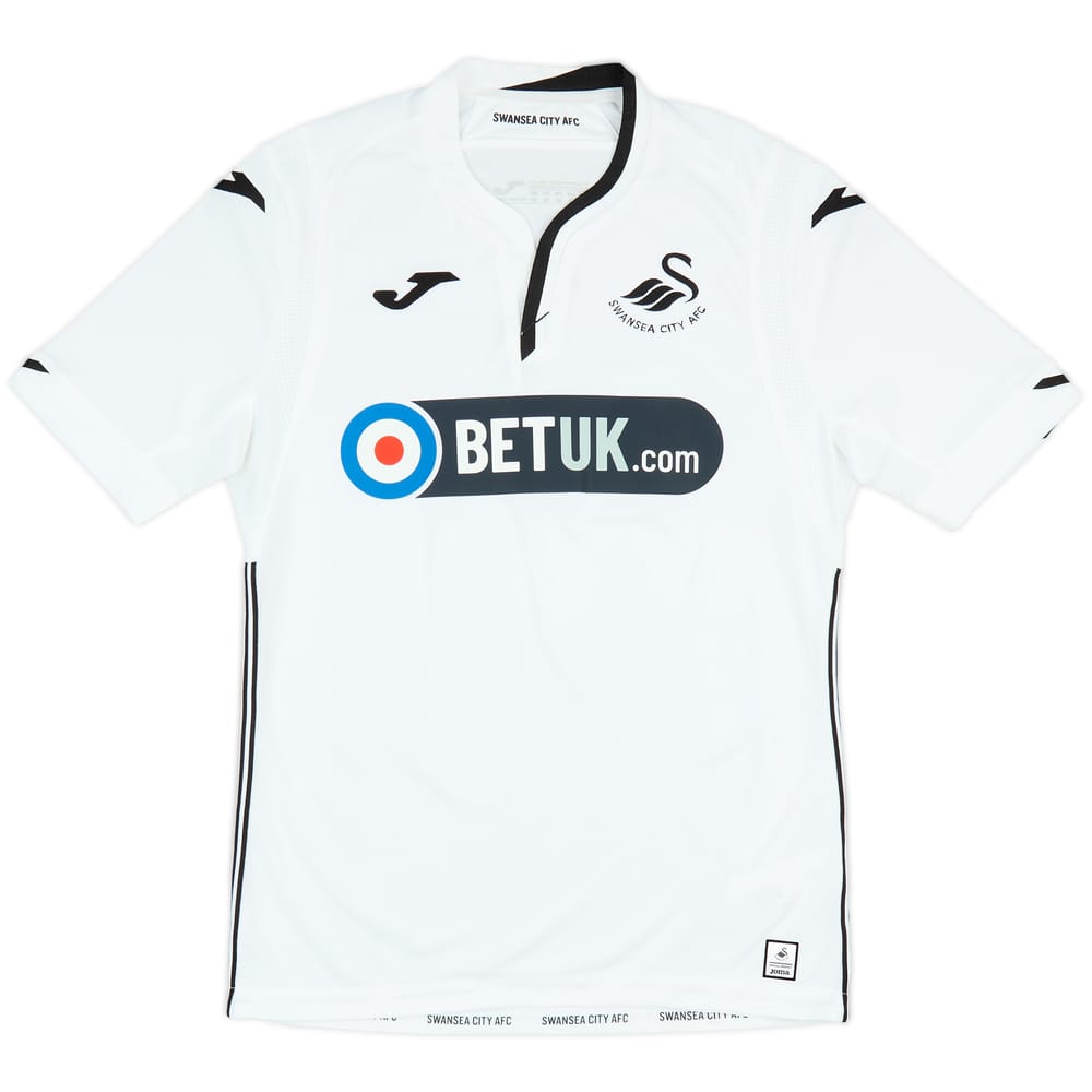 2018-19 Swansea City Home Shirt - As New - (M)