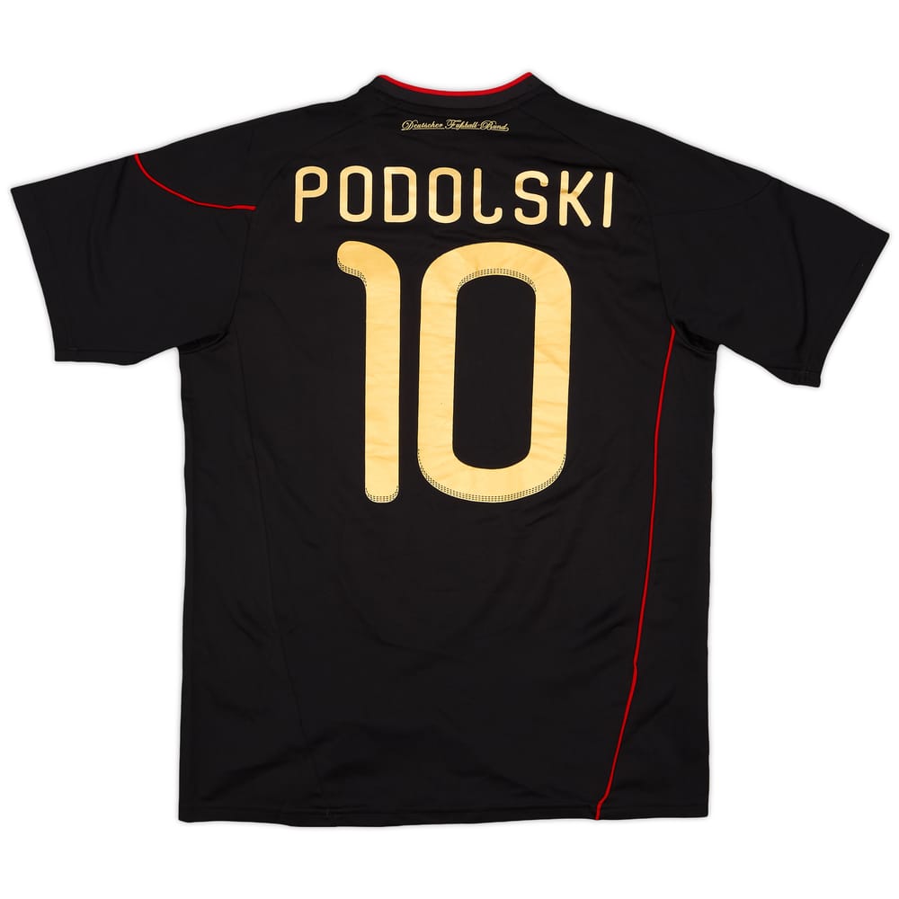 2010-11 Germany Away Shirt Podolski #10 - 9/10 - (XL.Boys)