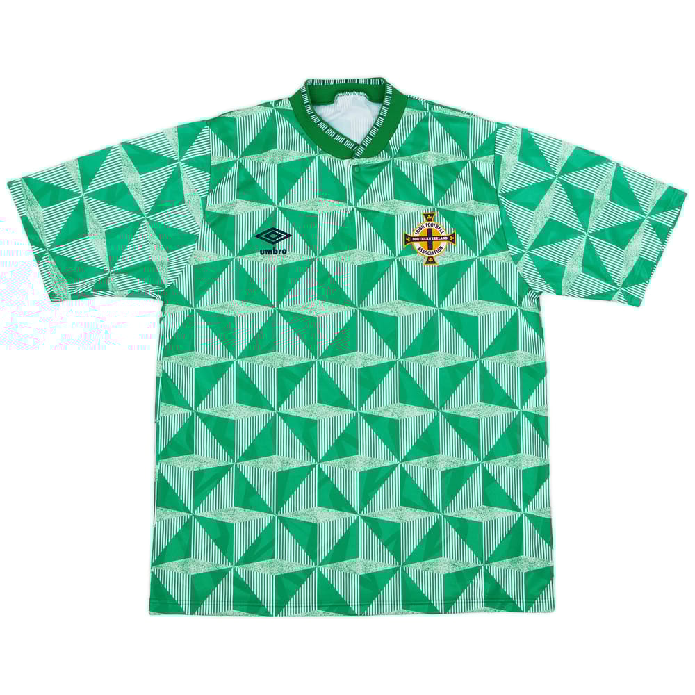 1990-92 Northern Ireland Home Shirt - 9/10 - (L)