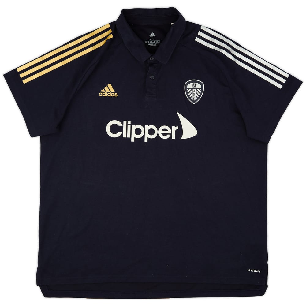 2020-21 Leeds adidas Polo Shirt - 8/10 - (XXL)