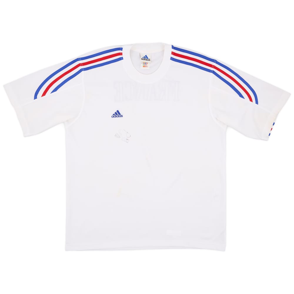 2000-01 France adidas Training Shirt - 4/10 - (L/XL)
