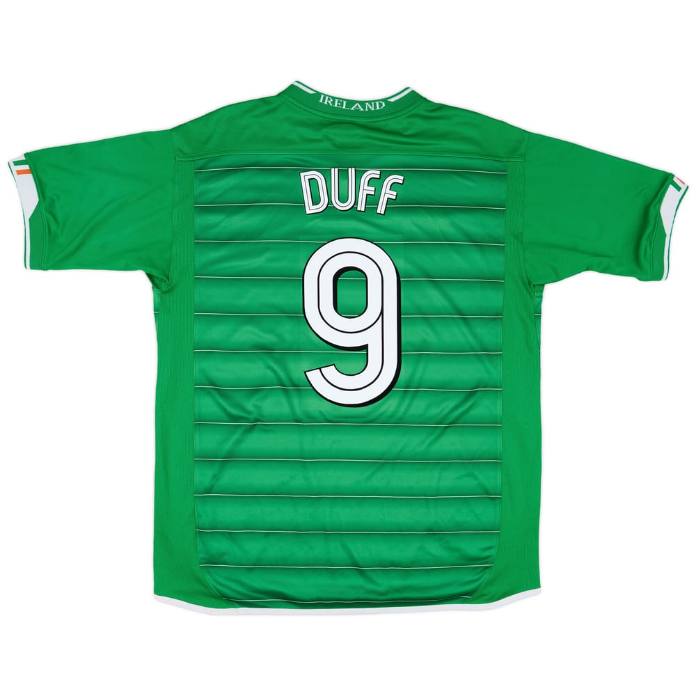2003-04 Ireland Home Shirt Duff #9 - 9/10 - (L)