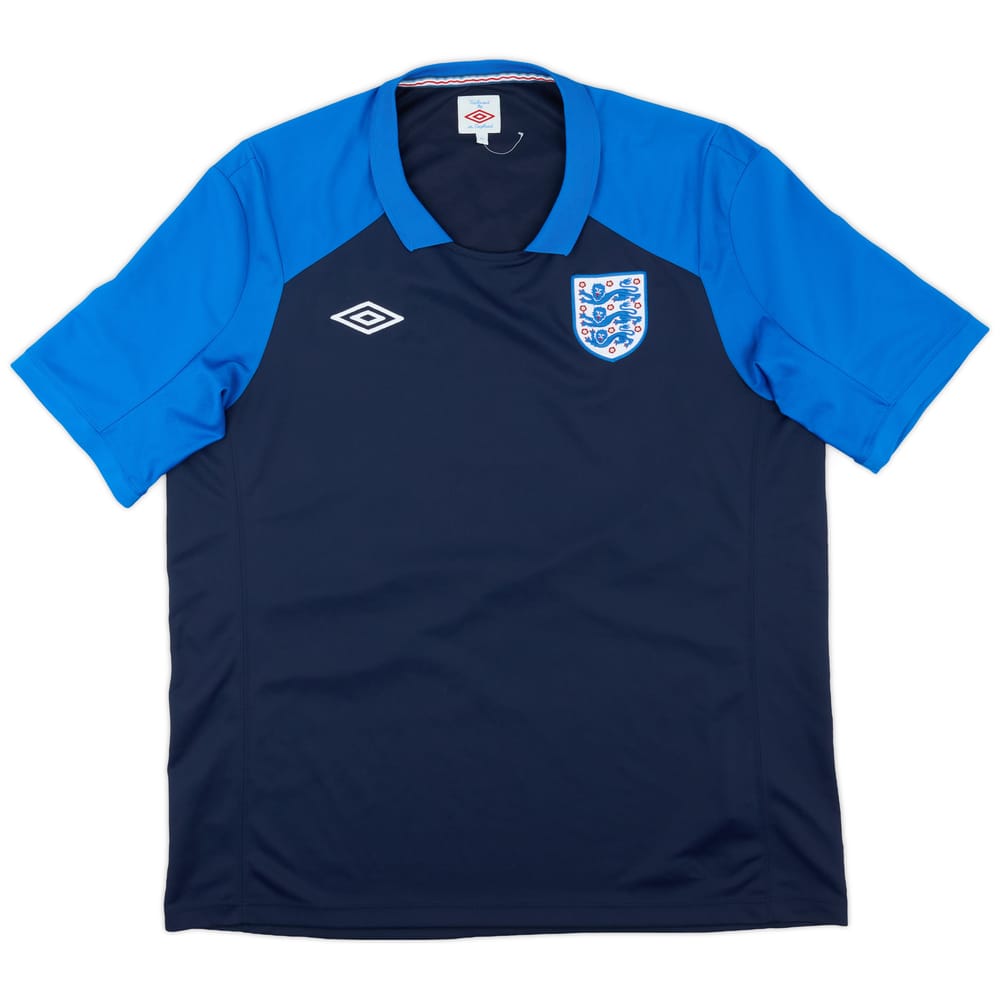 2010-11 England Umbro Training Shirt - 9/10 - (XL)