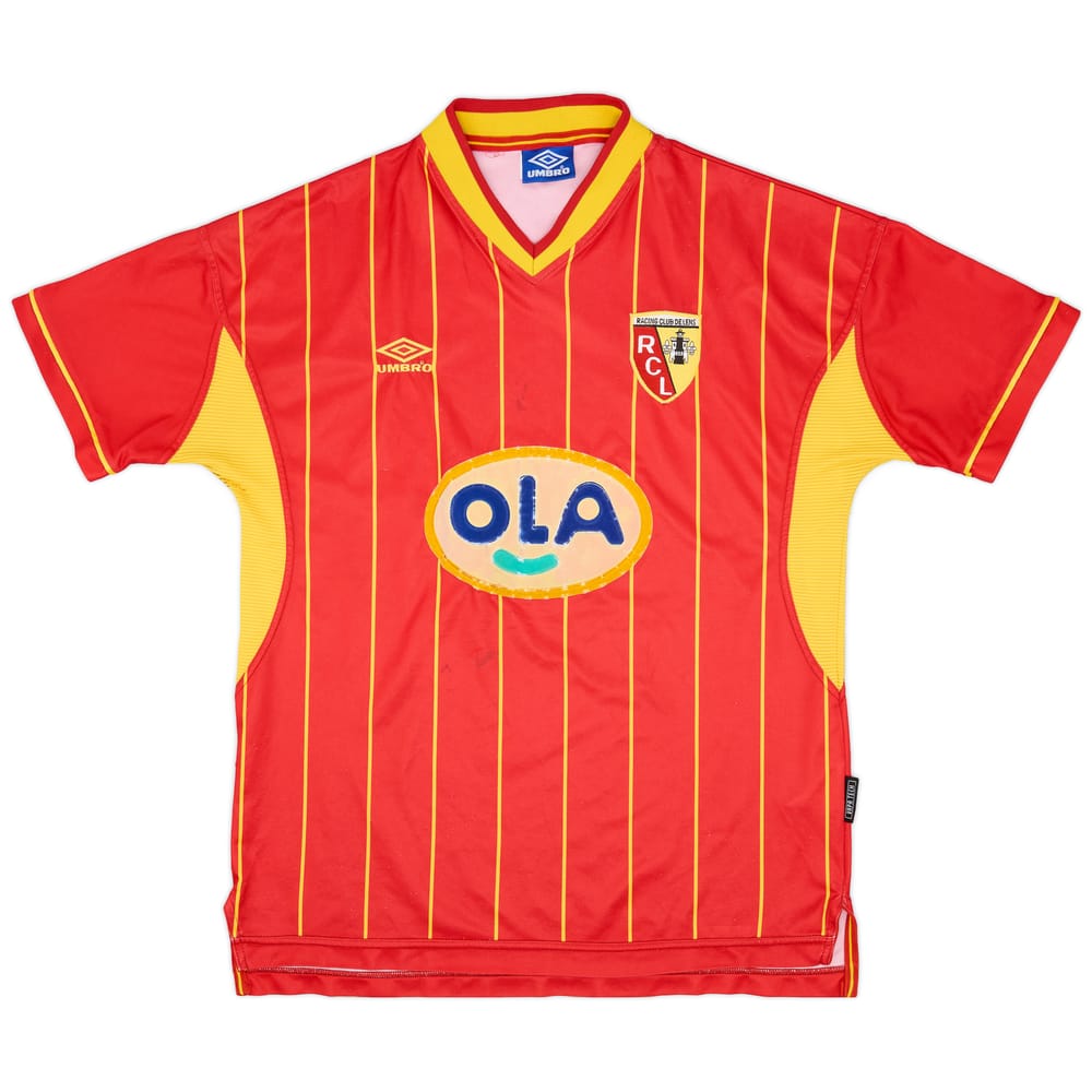 1999-00 Lens Home Shirt - 4/10 - (XL)