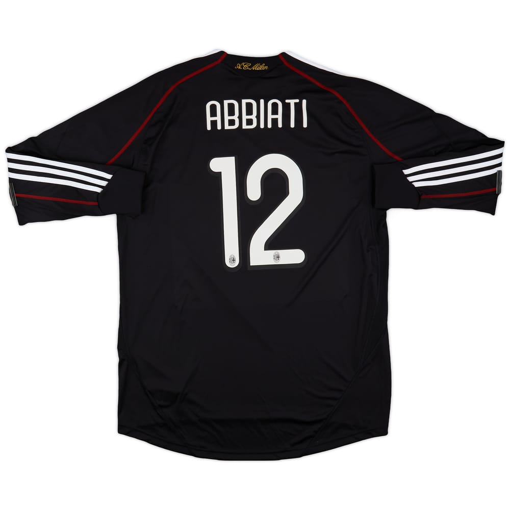 2009-10 AC Milan Match Issue GK Shirt Abbiati #12