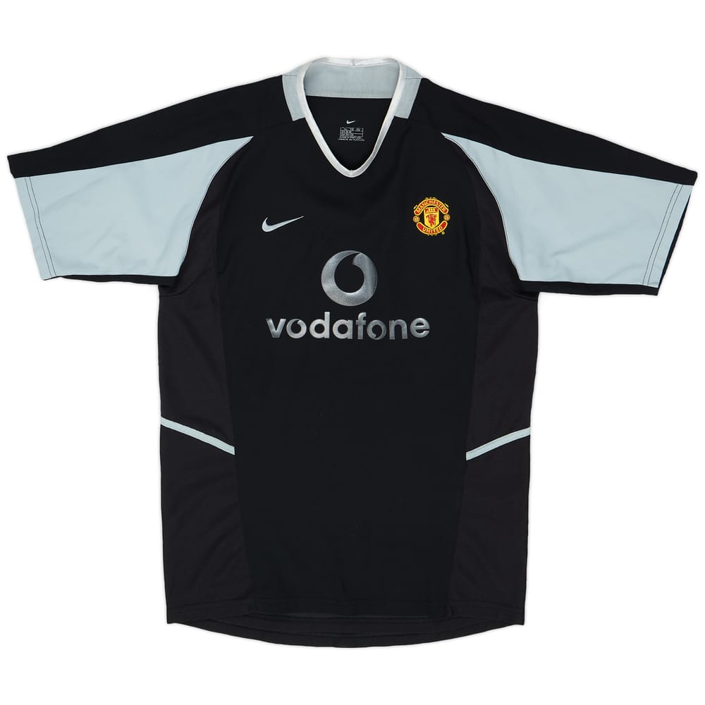 2002-04 Manchester United GK S/S Shirt - 8/10 - (XL.Boys)