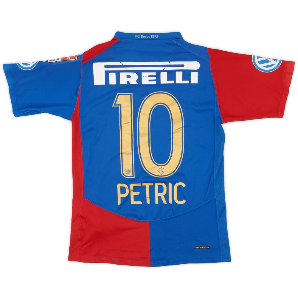 2006-08 FC Basel Home Shirt Petric #10 - 5/10 - (XS)