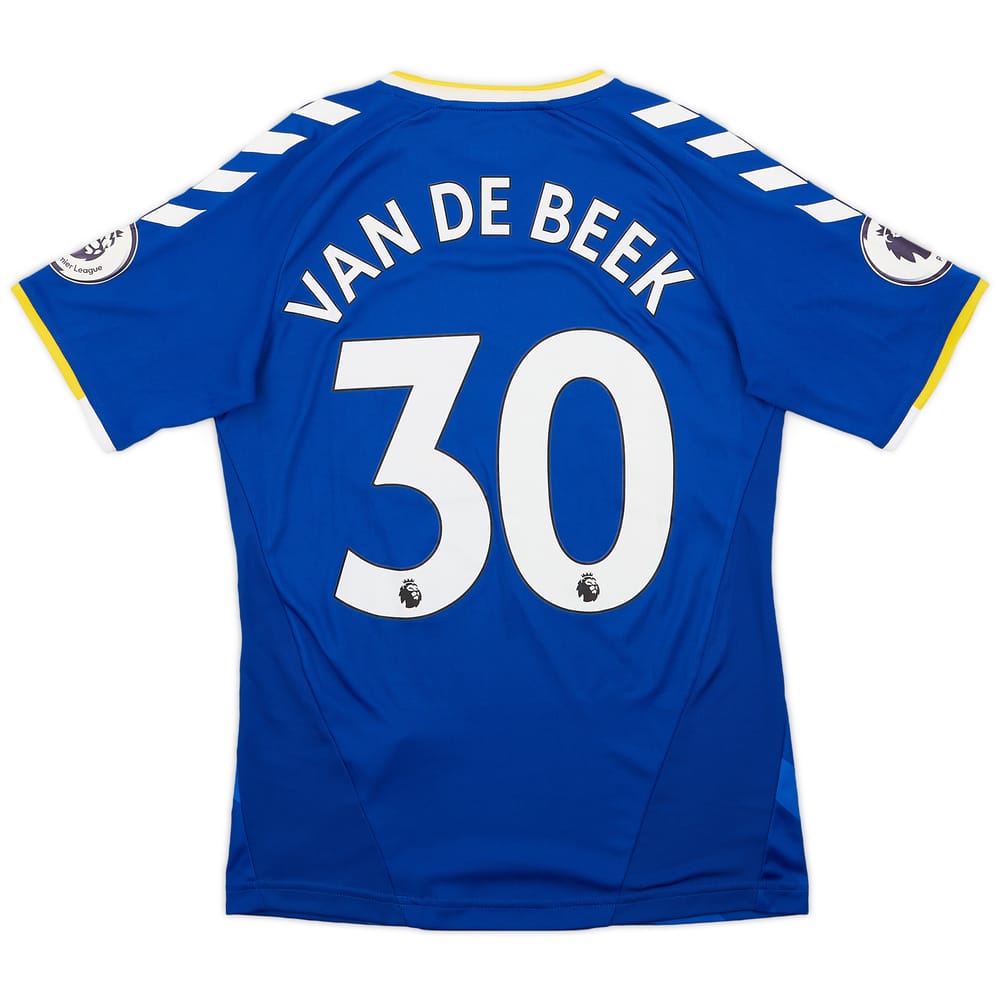 2021-22 Everton Home Shirt van de Beek #30 (S)