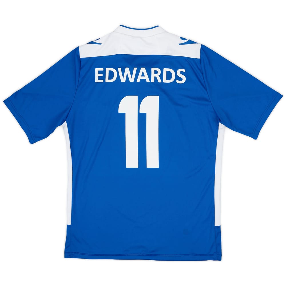 2014-15 Bangor City Home Shirt Edwards #11 - 9/10 - (M)
