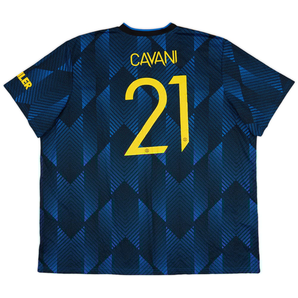 2021-22 Manchester United Third Shirt Cavani #21 - 9/10 - (4XL)