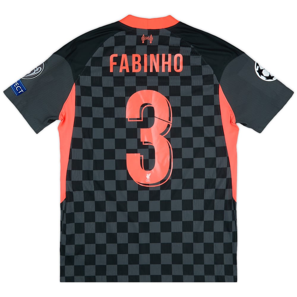 2020-21 Liverpool Authentic Third Shirt Fabinho #3 - 10/10 - (M)