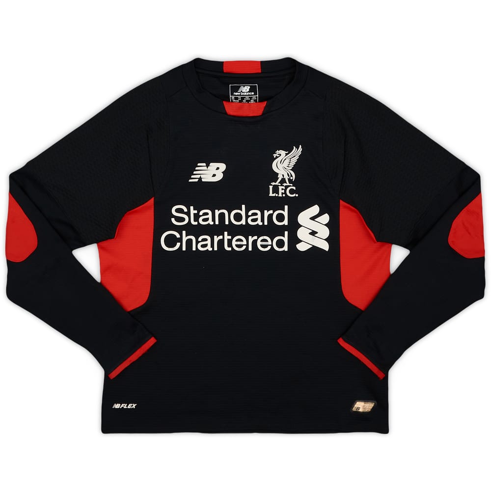 2015-16 Liverpool GK Shirt - 7/10 - (S.Boys)