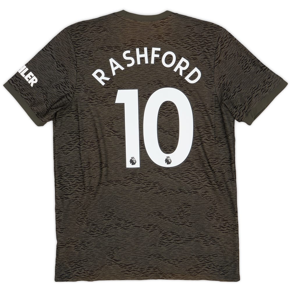2020-21 Manchester United Away Shirt Rashford #10 - 9/10 - (L)