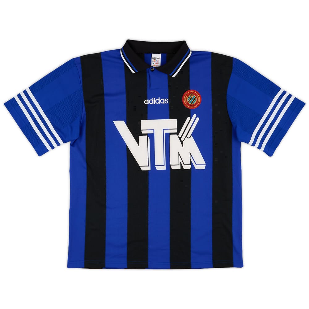 1995-96 Club Brugge Home Shirt - 8/10 - (XL)