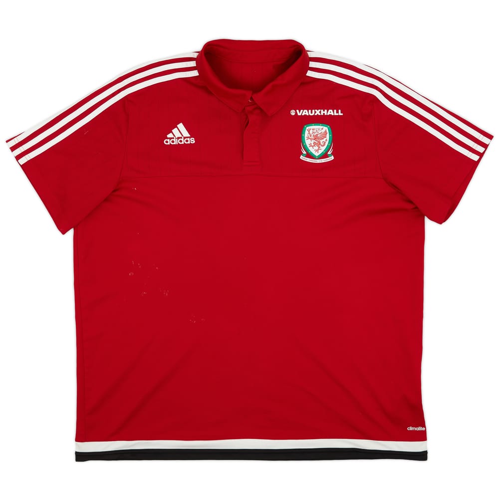 2016-17 Wales adidas Polo Shirt - 6/10 - (XXL)