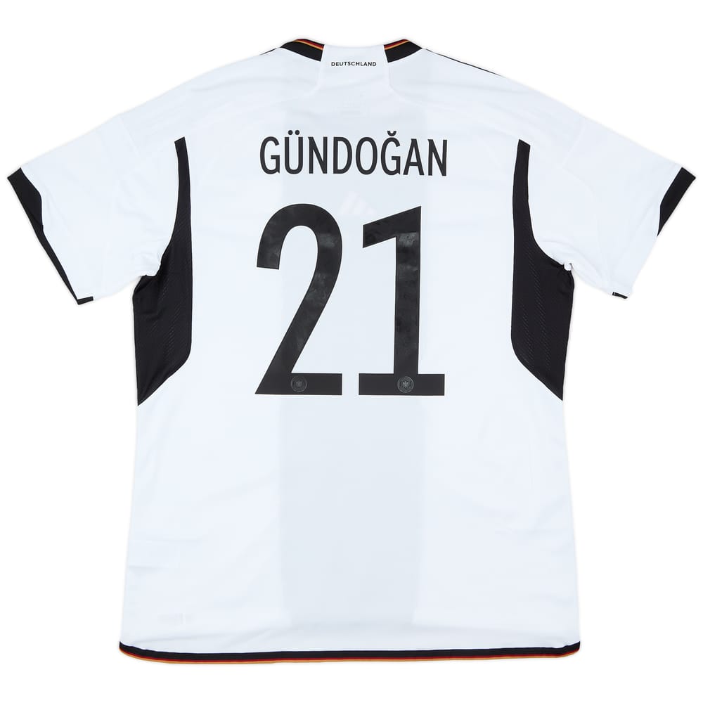 2022-23 Germany Home Shirt Gundogan #21 (XL)