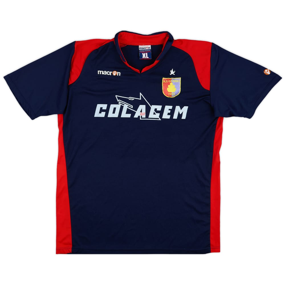 2007-08 Gubbio Macron Training Shirt - 7/10 - (XL)