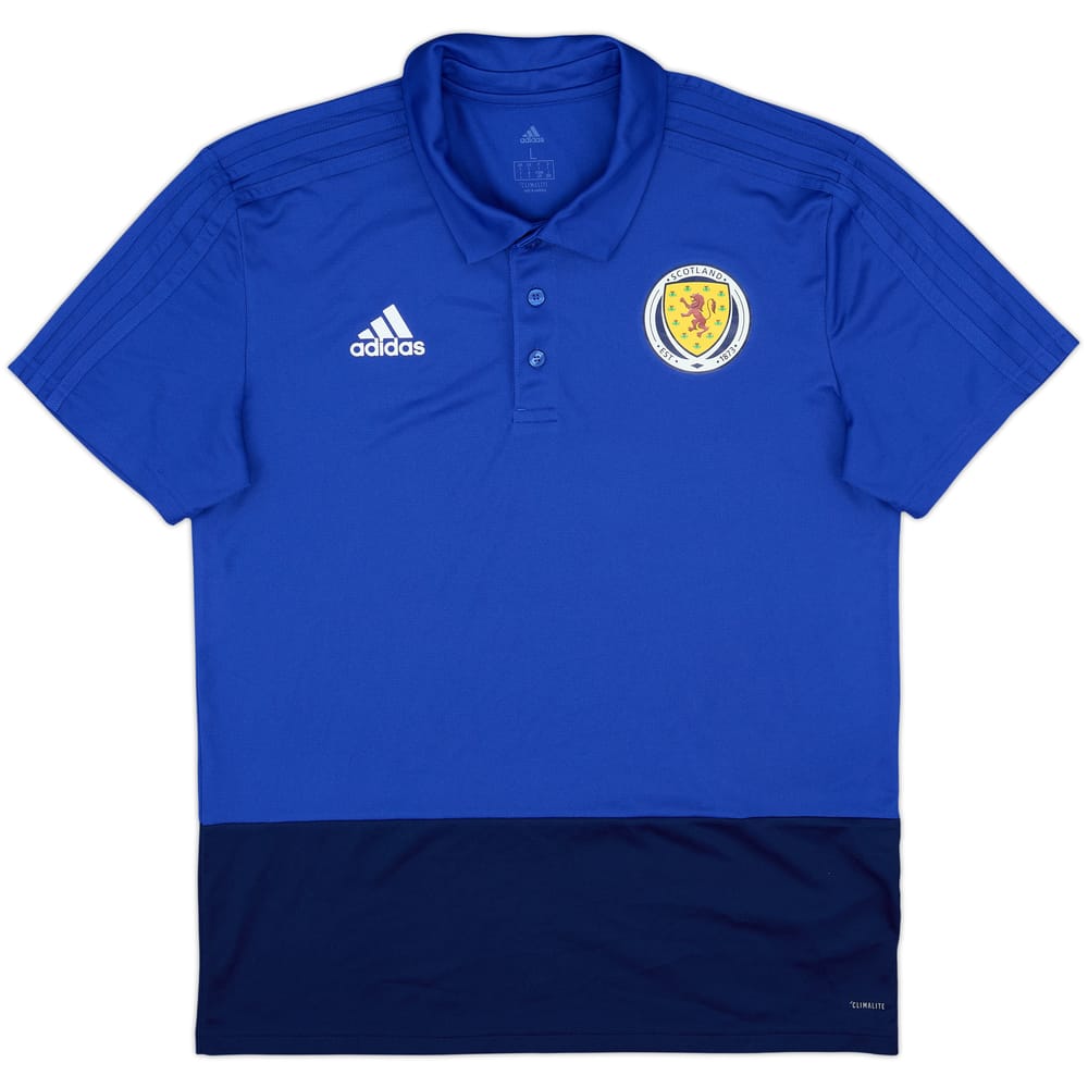 2018-19 Scotland adidas Polo Shirt - 8/10 - (L)