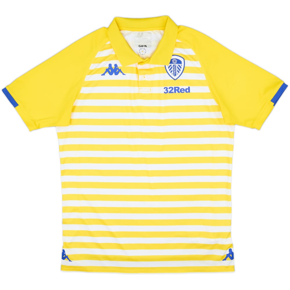 2019-20 Leeds United Kappa Polo Shirt - 8/10 - (L)