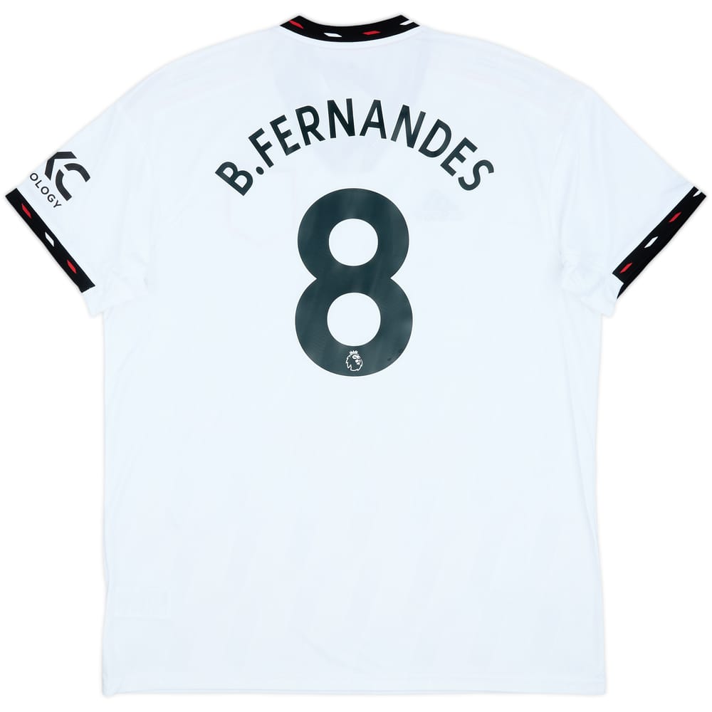 2022-23 Manchester United Away Shirt B.Fernandes #8 (XL)