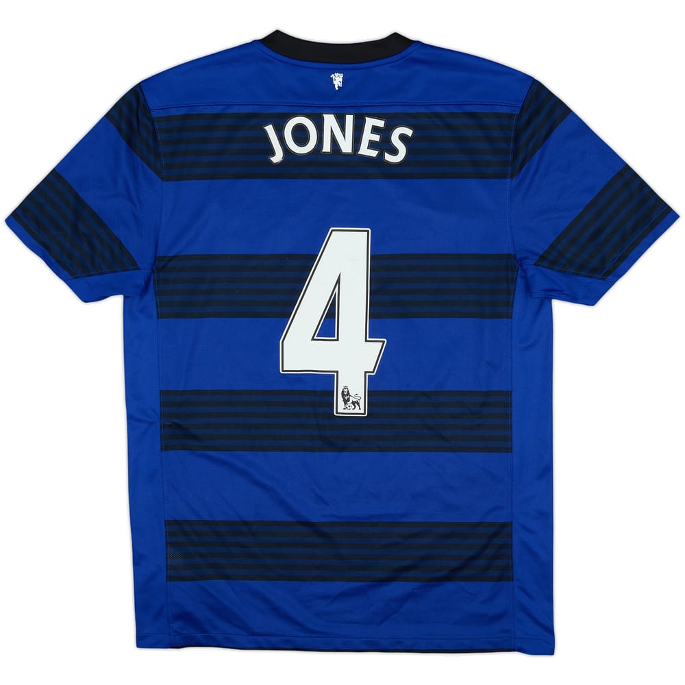 2011-13 Manchester United Away Shirt Jones #4 - 6/10 - (M)