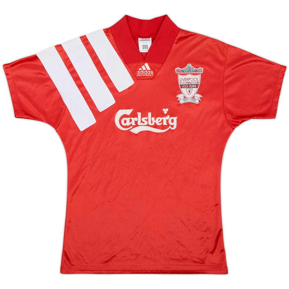1992-93 Liverpool Centenary Home Shirt - 6/10 - (S)
