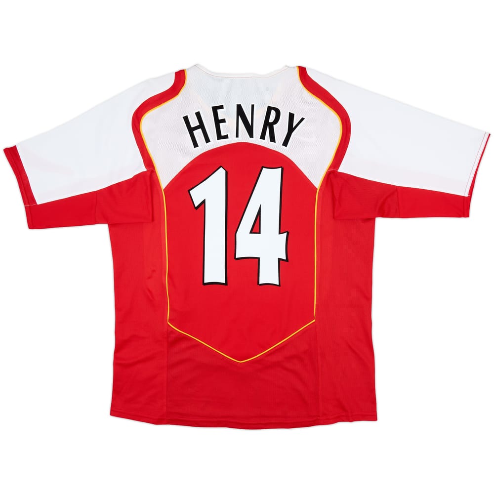 2004-05 Arsenal Home Shirt Henry #14 - 10/10 - (L)