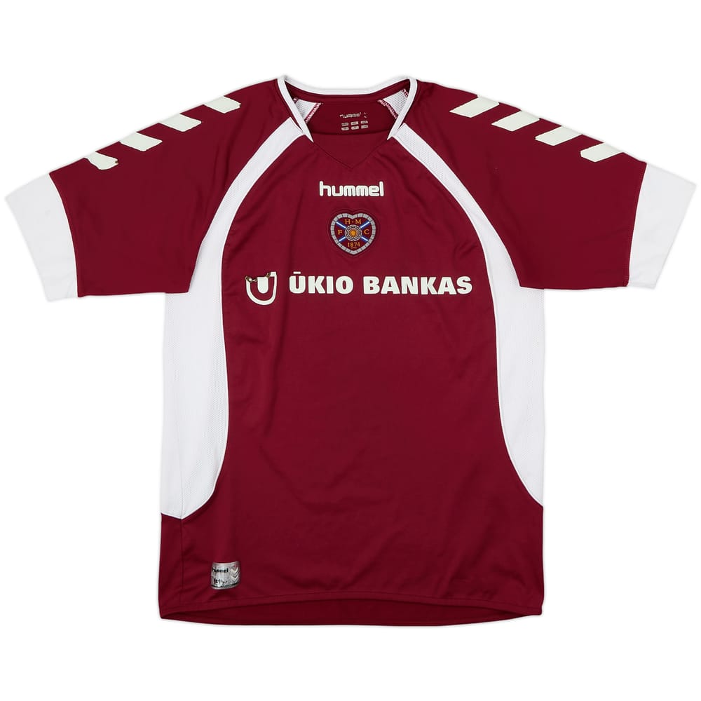 2006-07 Hearts Home Shirt - 4/10 - (M)