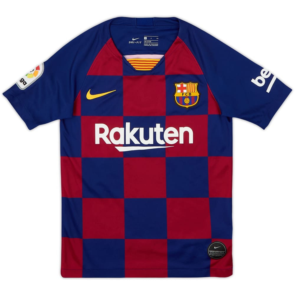 2019-20 Barcelona Home Shirt - 9/10 - (S.Boys)
